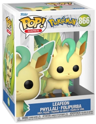 (EU) Фигурка Funko POP! Games Pokemon Leafeon (866)