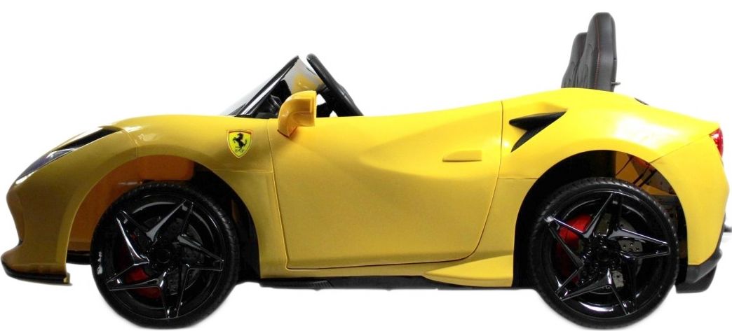 Детский электромобиль RiverToys F111FF желтый