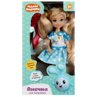 Кукла 15 см МАЛЫШАРИКИ Анна, руки и ноги сгиб, акс, кор КАРАПУЗ в кор.120шт ANNA15-ML-03