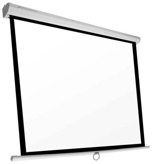 (EU) Экран для проектора Phoenix Technologies Screen-144 (80", рулонный ручной), Белый