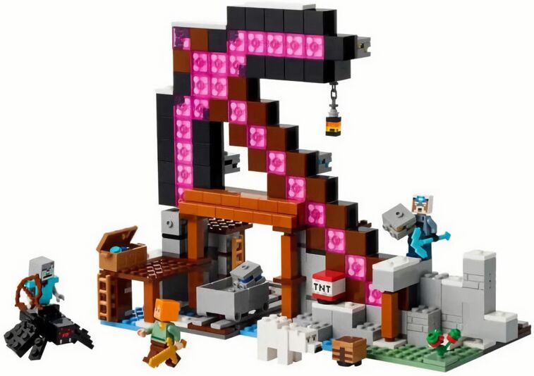 (EU) Конструктор LEGO Minecraft Шахта с киркой (21277)