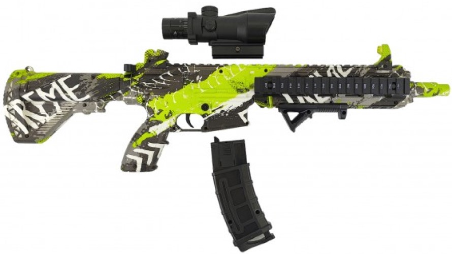 Автомат M416 стреляющий орбизами, FK971-Green