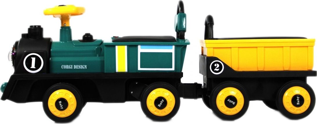 Детский электромобиль RiverToys K008AM зеленый