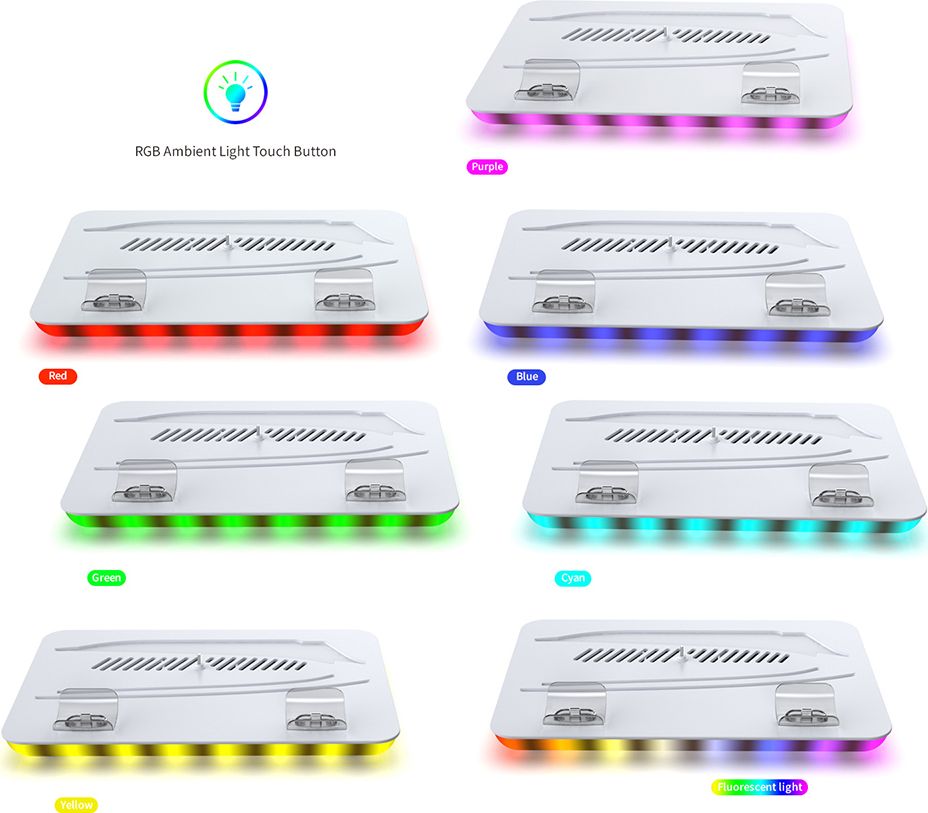 Охлаждающая док-станция DOBE для PS5 с зарядными устройствами (TP5-35103)