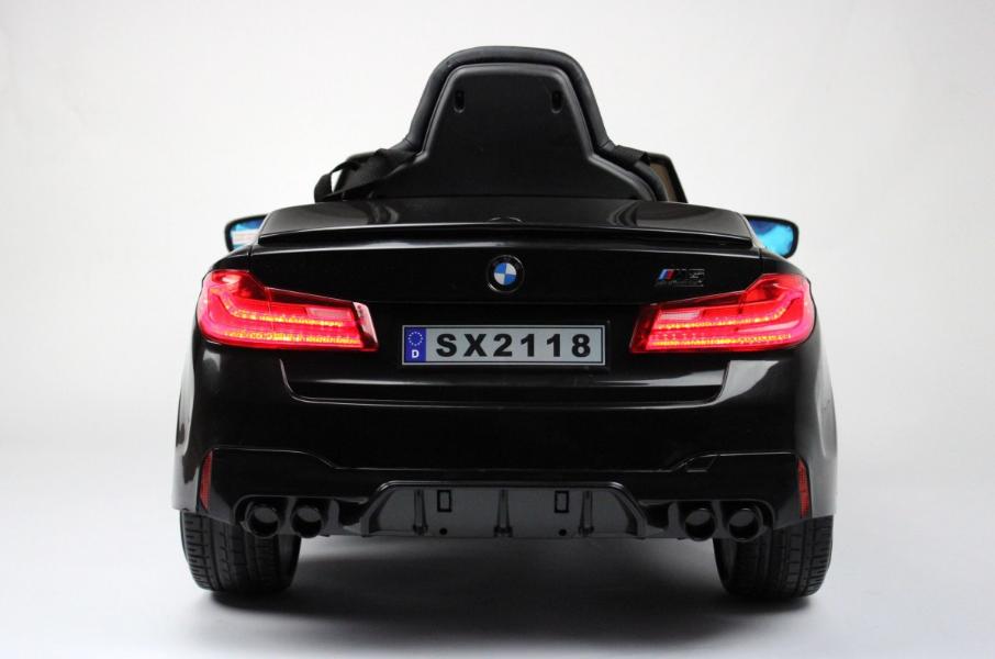 Детский электромобиль RiverToys BMW M5 Competition (A555MP) черный