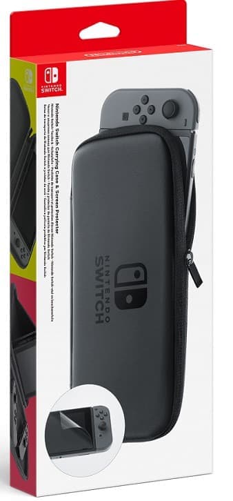 Фирменный чехол + плёнка на экран для Nintendo Switch