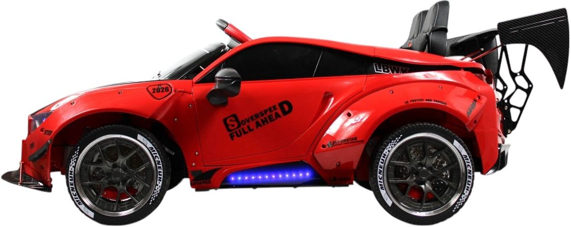 Детский электромобиль RiverToys (G007GG-RED) красный