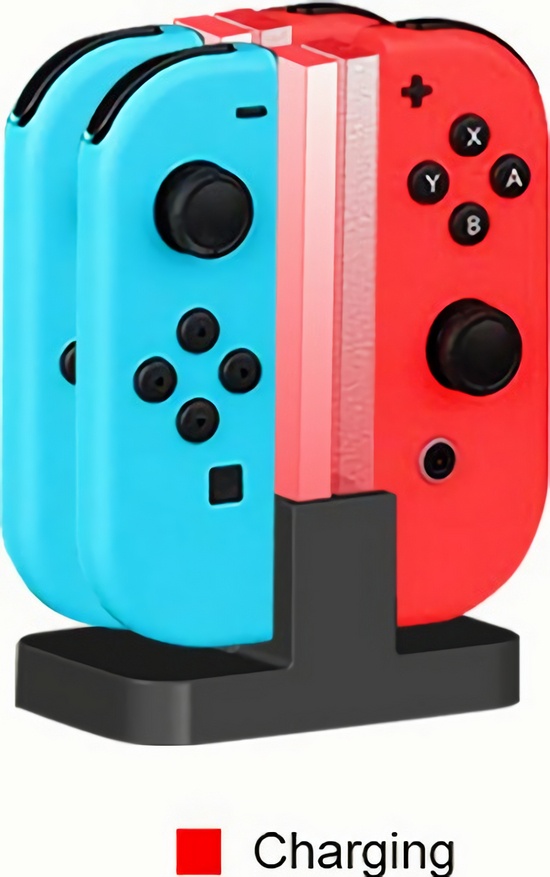 Зарядная док-станция DOBE для 4-х контроллеров Joy-Con Nintendo Switch (TNS-875)