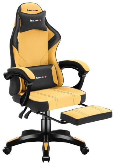 (EU) Игровое кресло Huzaro HZ-FORCE 3.7 YELLOW, 276393534, Жёлтое