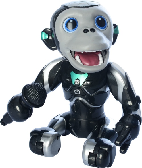 Интерактивный робот Le Neng Toys обезьяна с микрофоном (LNT-Q2)