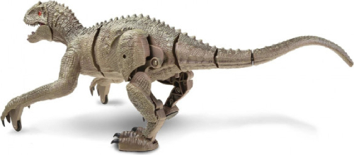 Радиоуправляемый робот CS toys серый динозавр Raptor Индоминус Рекс (3701-1A)