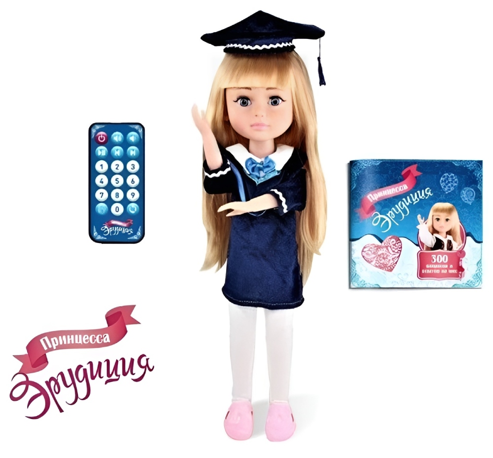 Кукла интерактивная Zhorya F05-03 Принцесса Эрудиция, звук, свет