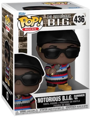 (EU) Фигурка Funko POP! Rocks: Notorious B.I.G. Summer '95 (436)