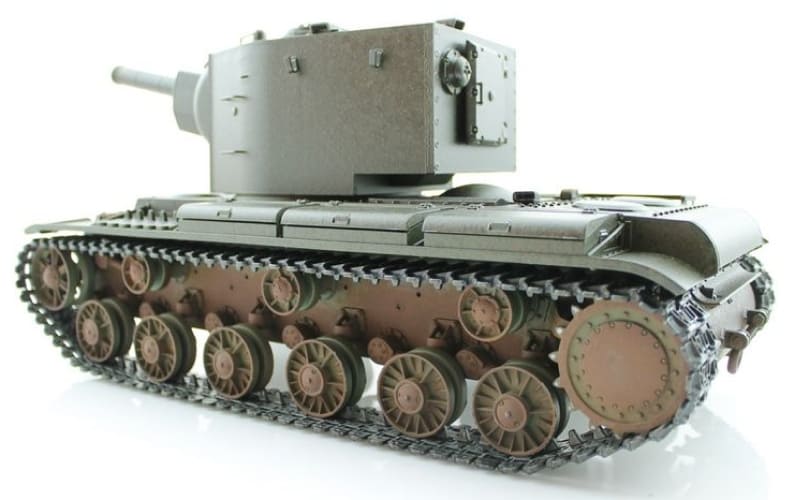 Радиоуправляемый танк Torro КВ-2 1/16 СССР, зеленый, ИК-пушка V3.0 2.4G RTR, TR1112438786-3.0