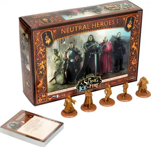 Настольная игра Hobby World Песнь льда и огня: Нейтральные герои 1 (SIF1505)