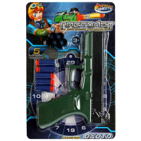 Пистолет с мягкими пулями блист. 18*28,5*5 см, ИГРАЕМ ВМЕСТЕ, 2203G0027-R