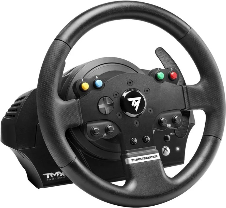 Microsoft XBOX Series X + руль Thrustmaster TMX FFB EU Version + игра Crew Motorfest