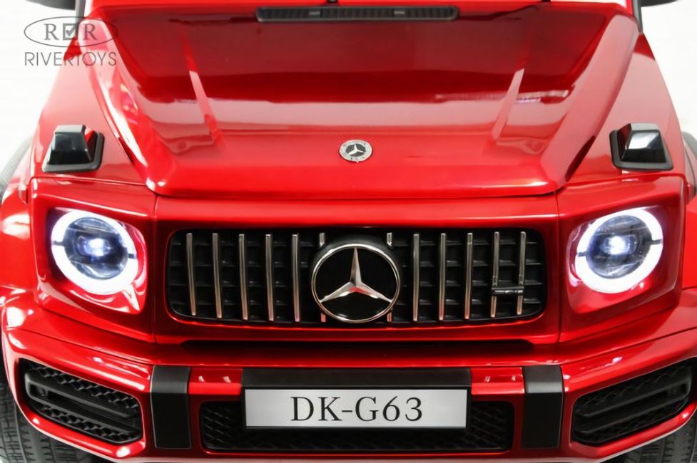Детский электромобиль Mercedes Benz G63 Y777YY красный глянец