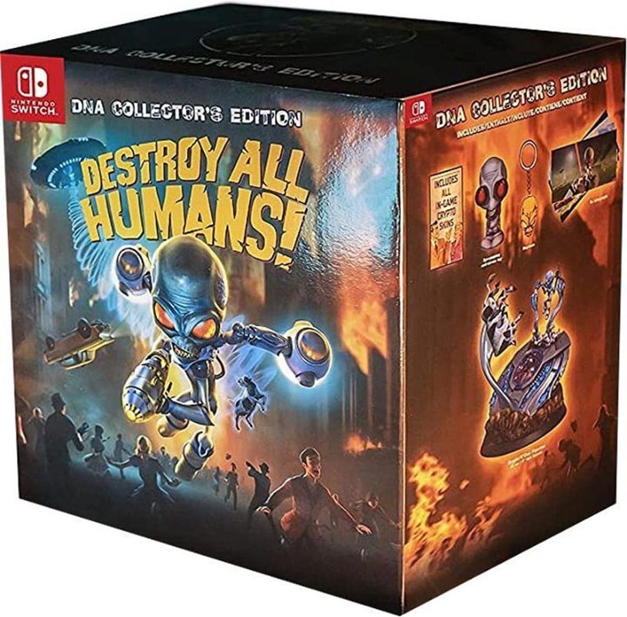 Игра Destroy All Humans! DNA Collector's Edition  (Nintendo Switch, русская версия)