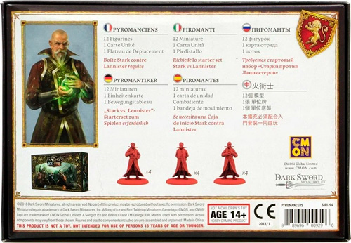 Настольная игра Hobby World Песнь льда и огня: Пироманты (SIF1204)