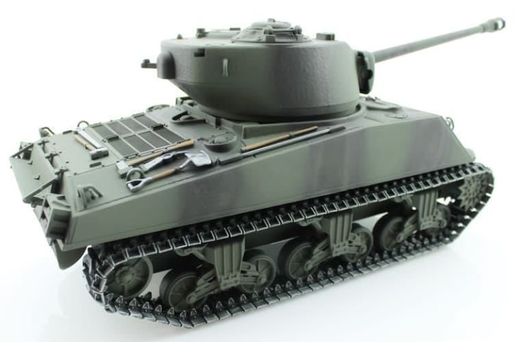 Радиоуправляемый танк Torro Sherman M4A3 76mm 1/16 ИК-пушка V3.0 2.4G RTR, TR1114113065-3.0