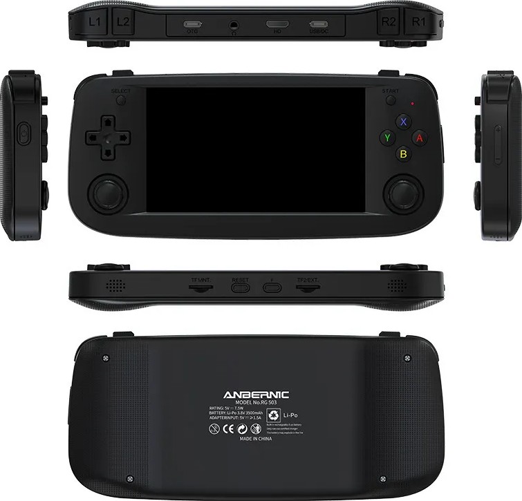 Портативная игровая приставка Anbernic RG 503 Black (чёрный)