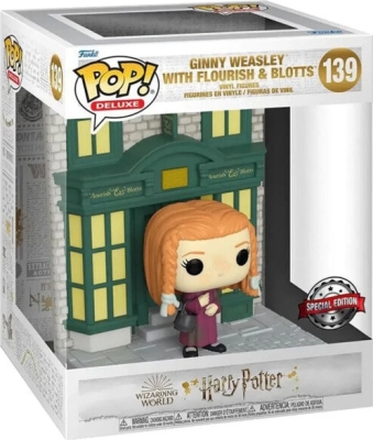 (EU) Фигурка Funko POP! Delux: Ginny Weasley with Flourish & Blotts (139)