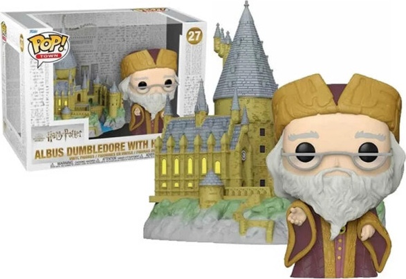 (EU) Фигурка Funko POP! Town: Albus Dumbledore with Hogwarts (27)