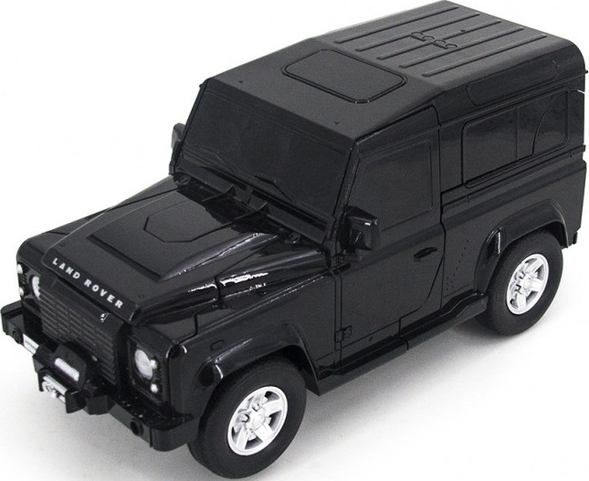 Радиоуправляемый робот MZ трансформер Land Rover Defender чёрный (2805P-B)