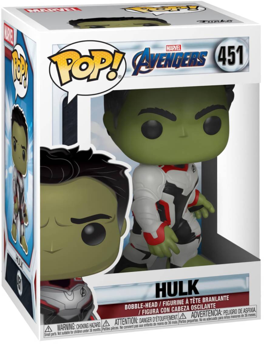 (EU) Фигурка Funko POP! Marvel Avengers Endgame: Hulk (451)
