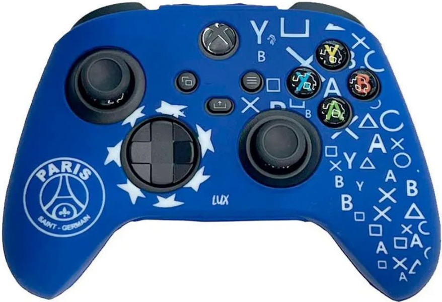 Силиконовый чехол для геймпада Microsoft XBOX Series X | S Wireless Controller (FC Paris Saint-Germain)