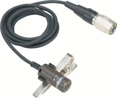 (EU) Петличный микрофон Audio-Technica AT829CW, кардиоидный конденсаторный для беспроводных систем UniPak
