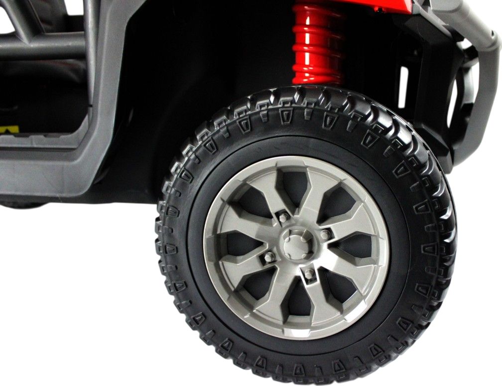 Детский электромобиль RiverToys H005HH красный