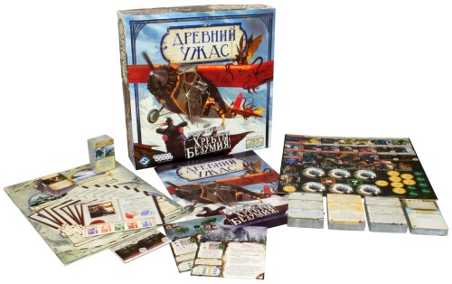 Настольная карточная игра Hobby World Древний ужас: Хребты безумия (1875)