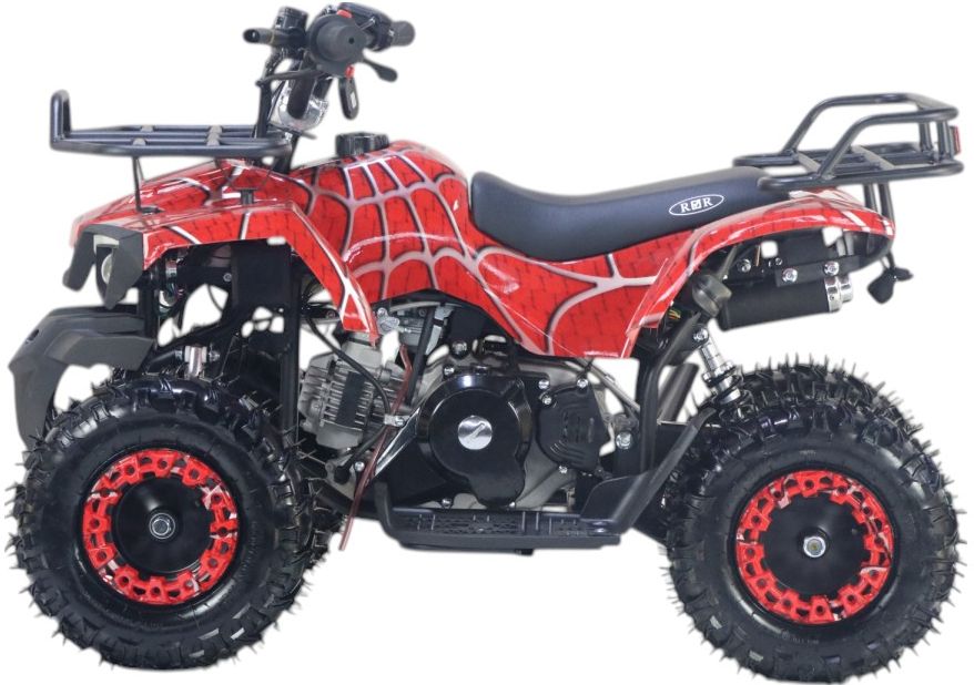 Детский квадроцикл RiverToys (TIGER-RED-SPIDER) красный спайдер