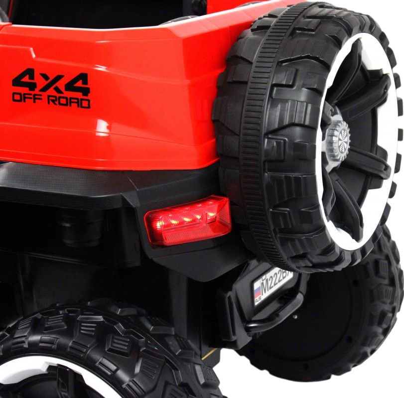 Детский электромобиль RiverToys М222БХ красный