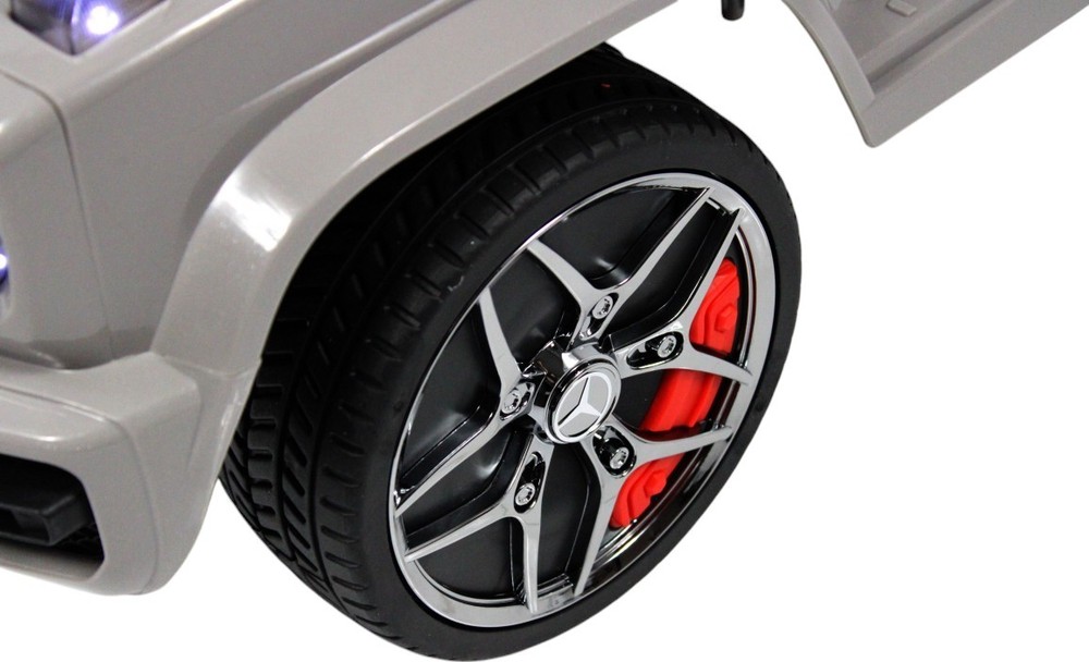 Детский толокар Mercedes-Benz G63 RiverToys (Z001ZZ-D) (серый бриллиант)