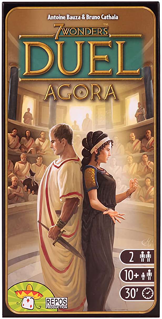 (EU) Настольная игра Стиль жизни 7 Чудес. Дуэль: Агора (доп)