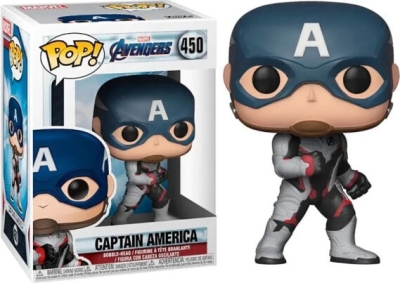(EU) Фигурка Funko POP! Marvel Avengers Endgame: Captain America Team Suit (450)