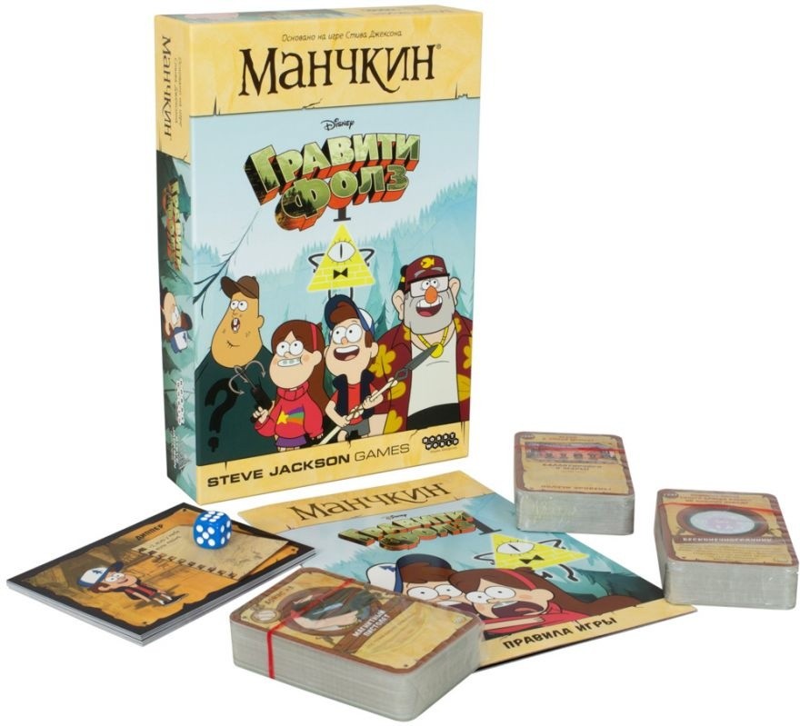 (EU) Настольная игра Hobby World Манчкин: Гравити Фолз
