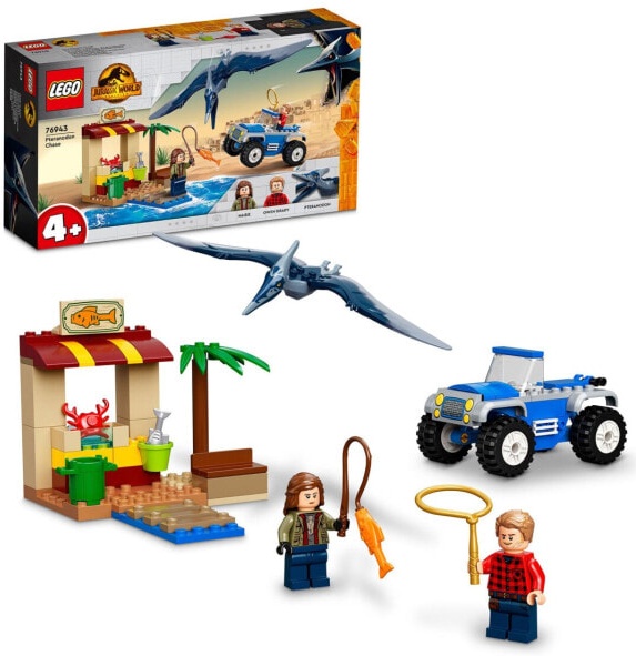 (EU) Конструктор LEGO Jurassic World Охота на динозавра Птеранодона (76943)
