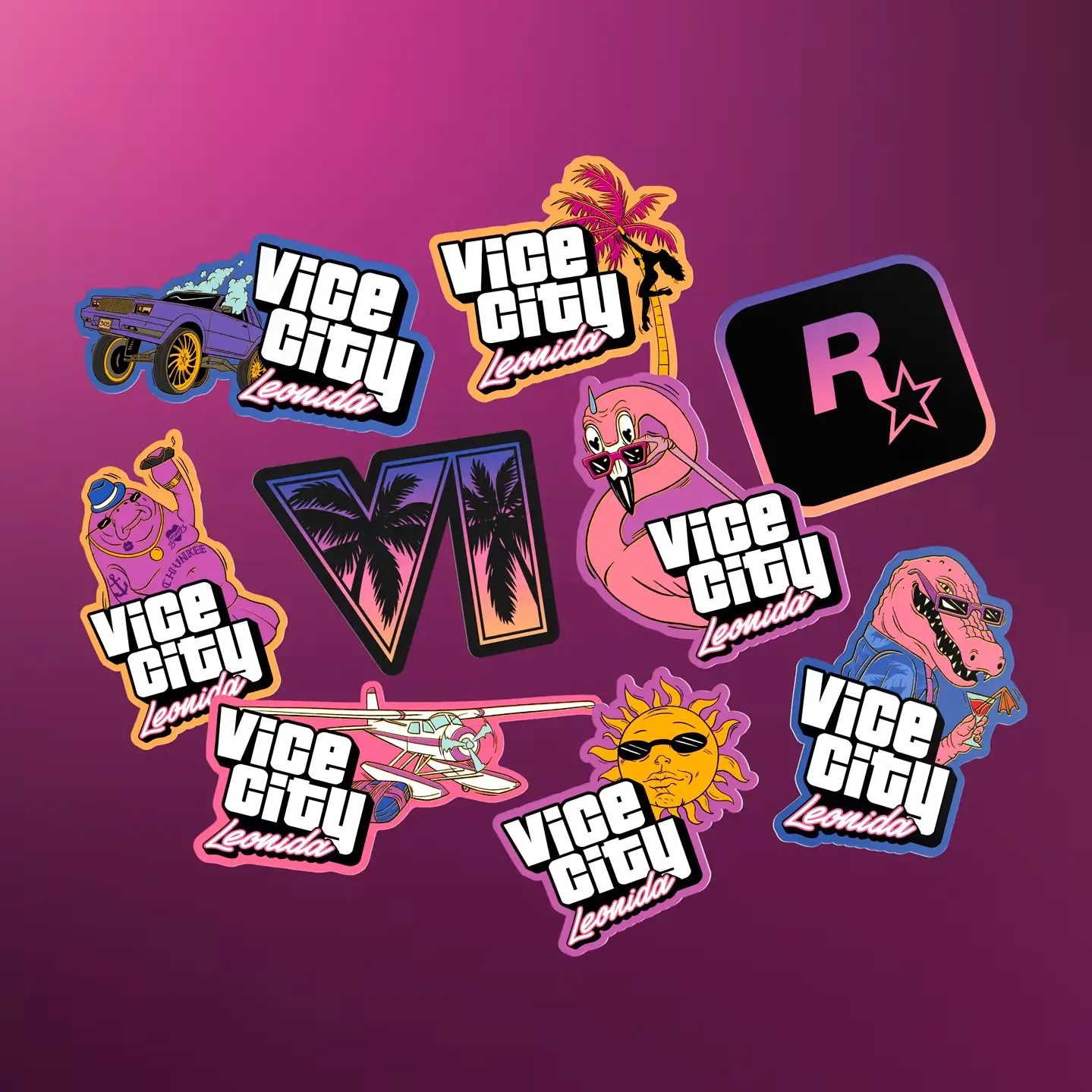 Коллекционный набор Grand Theft Auto VI (GTA 6): The Goodtime State – Vice City Collection