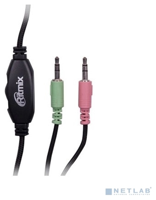 Наушники с микрофоном RITMIX RH-534M, Серые