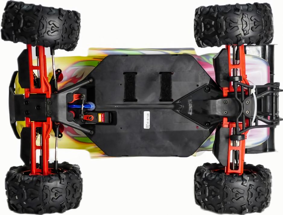 Радиоуправляемая трагги Remo Hobby EVO-R Brushless (зеленая) 4WD 2.4G 1/8 RTR (E666-003)