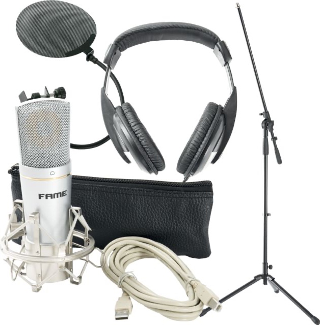 

(EU) Fame Audio Recording Starter Pack USB [241412732]