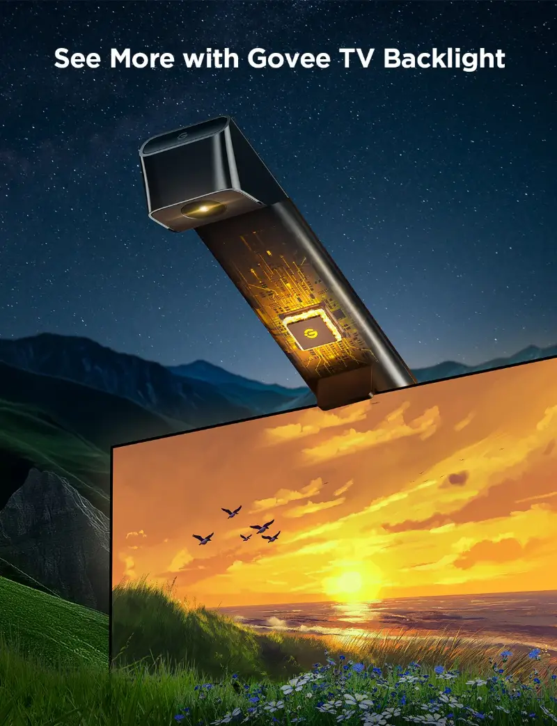 Подсветка для телевизора GOVEE Envisual 3S Smart 55-65" TV LED Backlight Wi-Fi