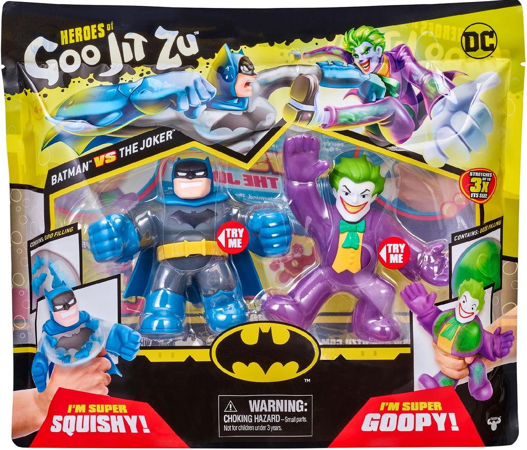 Набор тянущихся фигурок Гуджитсу Бэтмен и Джокер