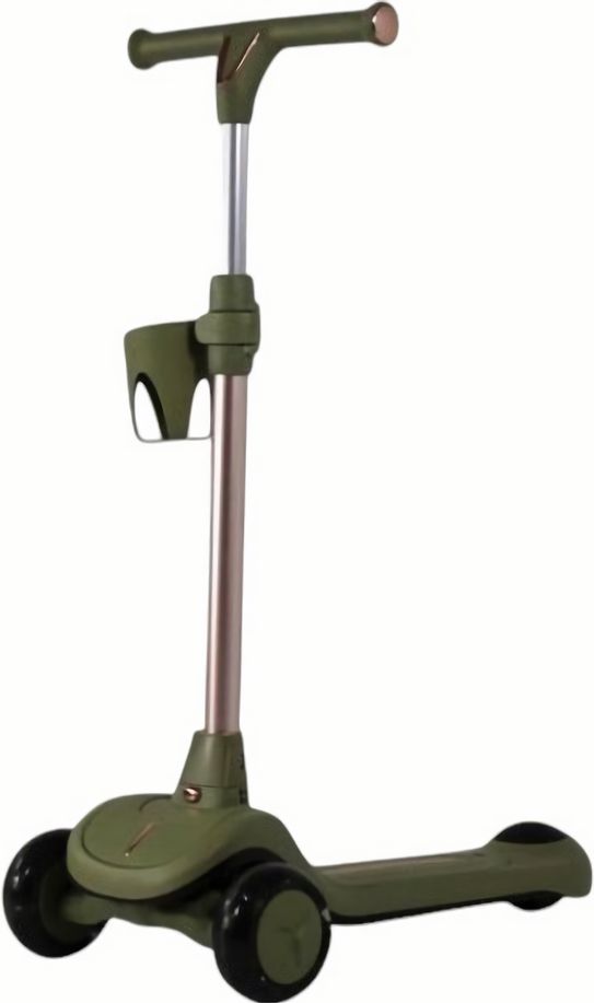 Детский cамокат-беговел RiverToys (HB-111) (зеленый)