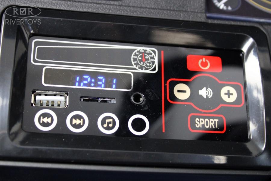 Детский электромобиль RiverToys Lexus LX570 (Y555YY) белый