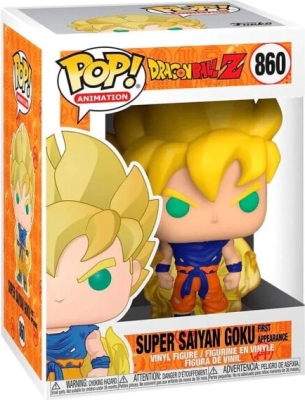 (EU) Фигурка Funko POP! Animation: Super Saiyan Goku First Appearance (860)